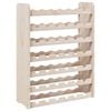 vidaXL Casier &agrave; vin 67,5x25x87 cm Bois de pin massif