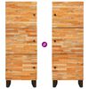 vidaXL Buffet de Rangement avec &eacute;tag&egrave;re Marron 40 x 33 x 110 cm