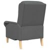 vidaXL fauteuil Gris fonc&eacute; 76 x 94 x 102 cm tissu