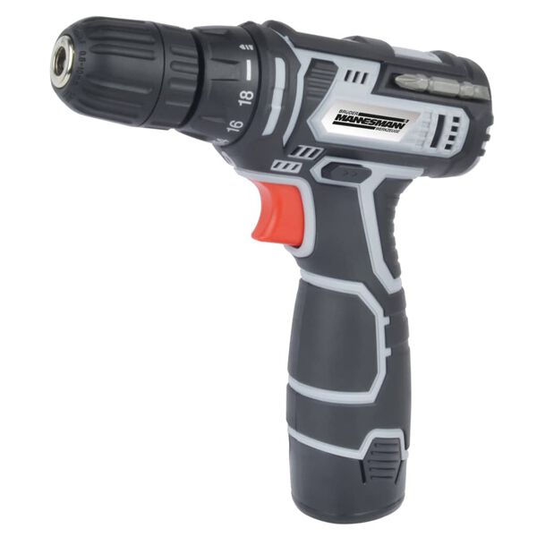 Br&uuml;der Mannesmann Perceuse sans fil 12 V 1,3 Ah