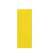 vidaXL Sacs en papier 250 pcs avec poign&eacute;es jaune 32x17x44 cm