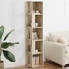 vidaXL Armoire d'angle Ch&ecirc;ne sonoma 33x33x164,5 cm Bois d'ing&eacute;nierie