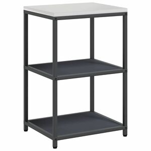 vidaXL Rangement de cuisine Anthracite 60 x 50 x 92 cm Acier