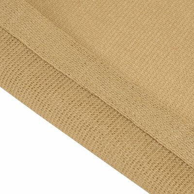 vidaXL Tapis de tente sable 250x400 cm PEHD