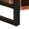 vidaXL Table basse multicolore 90x50x36 cm bois de récupération massif