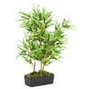 vidaXL Bambou artificiel 500 feuilles 80 cm vert