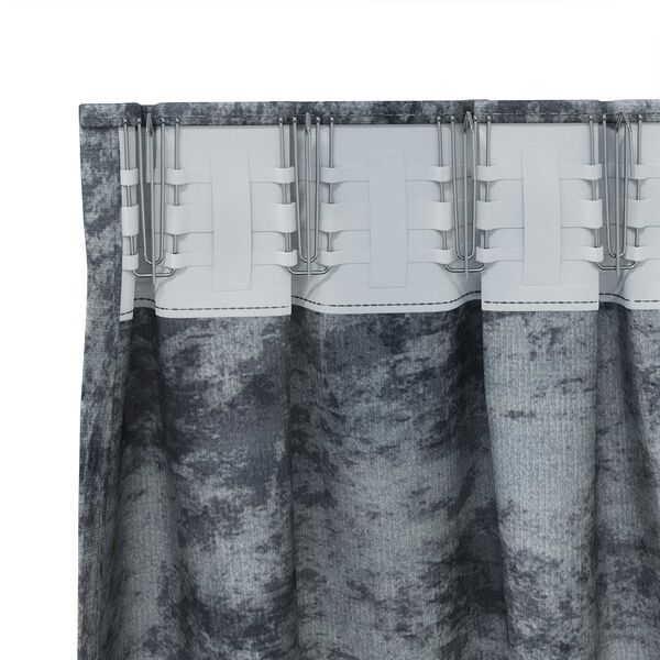 vidaXL Rideaux en velours 2 pcs Gris Argent&eacute; 245 x 140 cm Velours