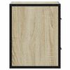 vidaXL Tables de chevet murales 2 pcs ch&ecirc;ne sonoma 40x31x39,5 cm