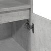 vidaXL Armoire de salle de bain gris b&eacute;ton 30x30x100 cm