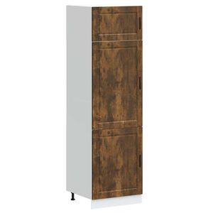 vidaXL Armoire de cuisine Porto ch&ecirc;ne fum&eacute; bois d'ing&eacute;nierie