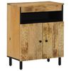 vidaXL Armoire lat&eacute;rale 60x33x75 cm bois massif de manguier