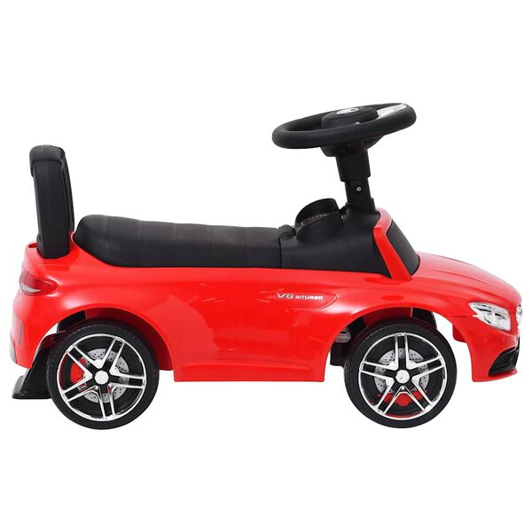 vidaXL Voiture &agrave; p&eacute;dales Mercedes-Benz C63 Rouge