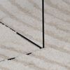 vidaXL Tapis de surface HUARTE Cr&egrave;me 150 x 80 cm Polyester