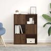 vidaXL Biblioth&egrave;que ch&ecirc;ne marron 60x24x76,5 cm bois d'ing&eacute;nierie