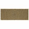 vidaXL Tapis de zone Noir 80 x 200 cm Jute