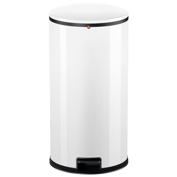 Hailo Poubelle &agrave; p&eacute;dale Pure Taille XL 44 L Blanc 0545-030