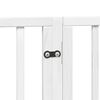 vidaXL Barri&egrave;re pour chien porte pliable 15 panneaux bois de peuplier