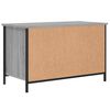 vidaXL Meuble TV Sonoma gris 80x40x50 cm Bois d'ing&eacute;nierie