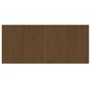 vidaXL Table de bar Marron miel 180x80x110 cm Bois massif de pin
