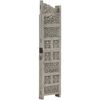 vidaXL Cloison de s&eacute;paration 4 panneaux Gris 160x165 cm Bois manguier