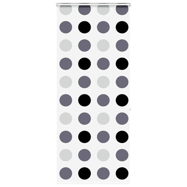 vidaXL Store enrouleur de douche avec cassette largeur du tissu 146 cm