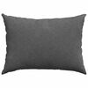 vidaXL Coussins de canap&eacute; 2 pcs Gris fonc&eacute; 70 x 50 cm