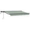 vidaXL Cadre de store manuel avec LEDs 3 x 2,5 m