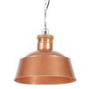 vidaXL Lampe suspendue industrielle 32 cm Cuivre E27