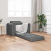 vidaXL Canap&eacute;-Lit Gris fonc&eacute; 98 x 71 x 83 cm tissu