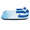Bestway Salon flottant double ondul&eacute; Hydro-Force Indigo 183 cm