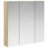 vidaXL Armoire Miroir de Salle de Bain Ch&ecirc;ne Sonoma 70 x 14,5 x 70 cm