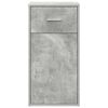 vidaXL Buffet avec tiroir Gris b&eacute;ton 38 x 34 x 75 cm