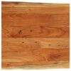 vidaXL Dessus de table 60x60x3,8 cm carr&eacute; bois massif d'acacia