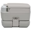 vidaXL Toilette portable de camping avec tente 10+10 L