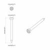 vidaXL Clous pour Bois 100000 pcs M&eacute;tal