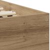 vidaXL Cadre de lit Ch&ecirc;ne artisanal 90 x 190 cm Bois d'ing&eacute;nierie