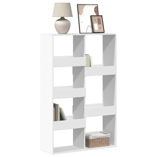 vidaXL Biblioth&egrave;que blanc 100x33x155,5 cm bois d'ing&eacute;nierie