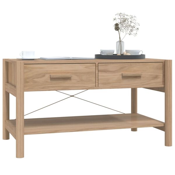 vidaXL Table basse 82x48x45 cm Bois d'ingénierie