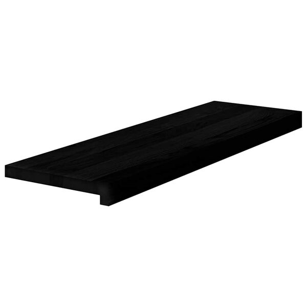 vidaXL Marches d'escalier 20 pcs marron fonc&eacute; 80x30x2 cm ch&ecirc;ne massif