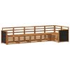 vidaXL Ensemble de canap&eacute;s d'ext&eacute;rieur 6 pc Naturel