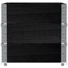 vidaXL Jardini&egrave;re noir 80x60 cm bois massif de pin