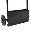 vidaXL Chariot &agrave; main Noir et Rouge 63 x 43,5 x 110 cm Acier