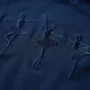 T-shirt enfants &agrave; manches longues bleu marine 116