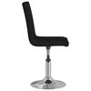 vidaXL Tabouret de bar Noir Tissu
