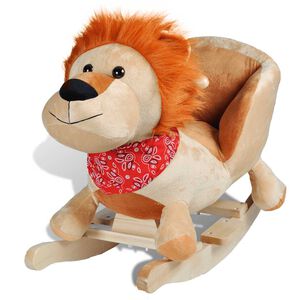 vidaXL Lion &agrave; bascule pour b&eacute;b&eacute;s