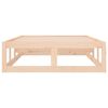 vidaXL Cadre de lit sans matelas 100x200 cm bois massif