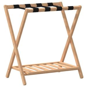 vidaXL Porte-bagages 68x38x58 cm bambou