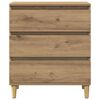 vidaXL Buffet ch&ecirc;ne artisanal 60x35x70 cm bois d'ing&eacute;nierie