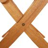 vidaXL Ensemble &agrave; manger de jardin pliable 5 pcs Bois d'acacia solide