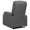 vidaXL Fauteuil de massage inclinable Gris fonc&eacute; Tissu